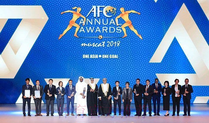 中国足协蝉联亚足联“草根足球激励级协会”奖 中国足协蝉联亚足联“草根足球激励级协会”奖